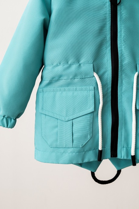 Ветровка-дождевик Basil, Бирюзовая - фото 7