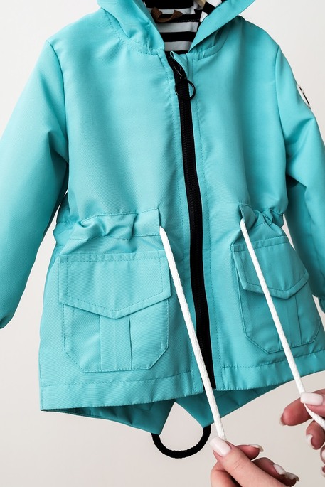 Ветровка-дождевик Basil, Бирюзовая - фото 3