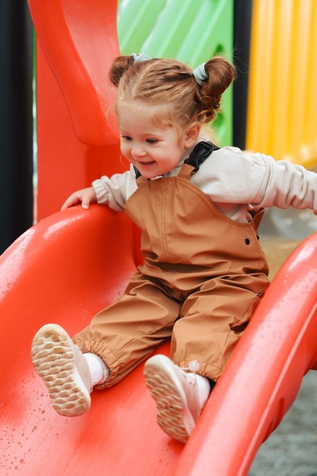 Штаны-дождевики Waterproof, Карамельные - фото 3