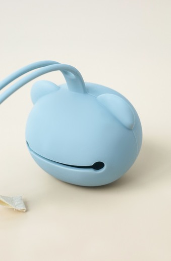 Контейнер для пустушки Panda, Блакитний - фото 1