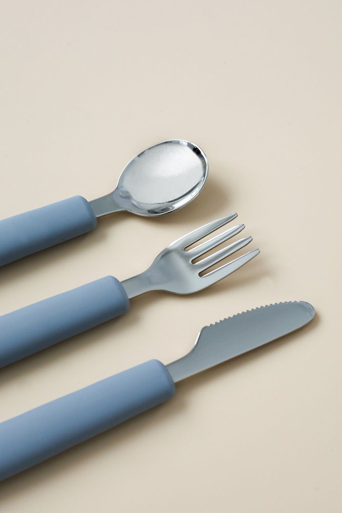 Набір столових приборів Metal, Сірий - фото 1