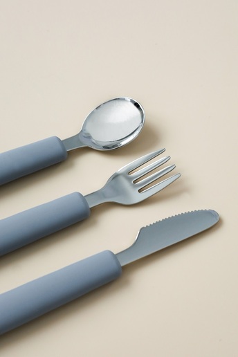 Набор столовых приборов Metal, Серый - фото 1