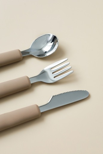 Набір столових приборів Metal, Коричневий - фото 1