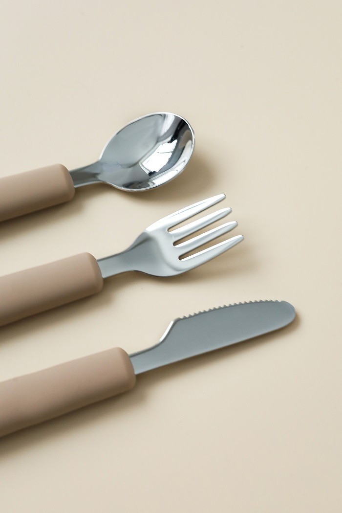 Набір столових приборів Metal, Коричневий - фото 1