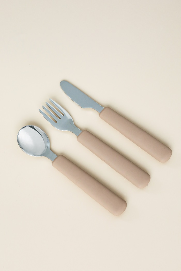 Набір столових приборів Metal, Коричневий - фото 2