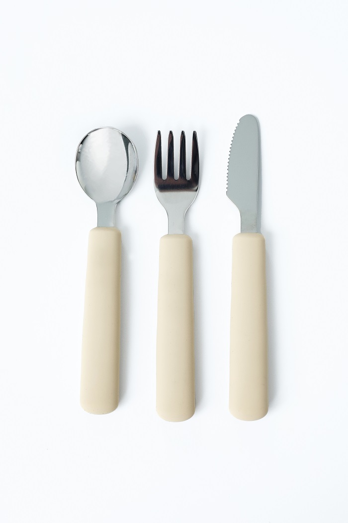 Набір столових приборів Metal, Бежевий