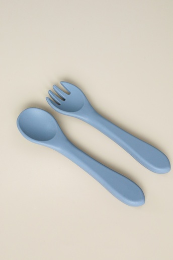 Ложка з виделкою Simply, Сіра - фото 2