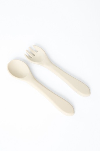 Ложка з віделкою Simply, Бежева - фото 2