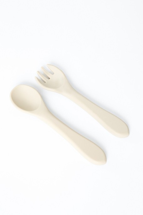 Ложка з виделкою Simply, Бежева - фото 2