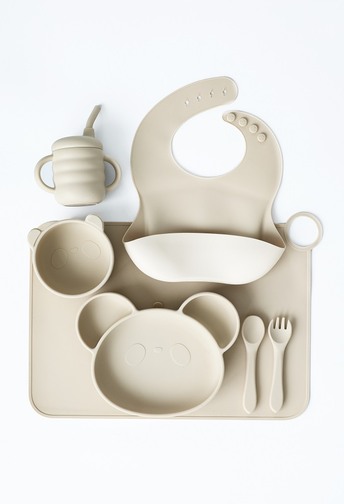 Набор посуды Panda, Бежевый