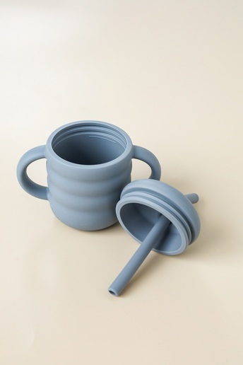 Поильник с трубочкой Simply, Серый - фото 1