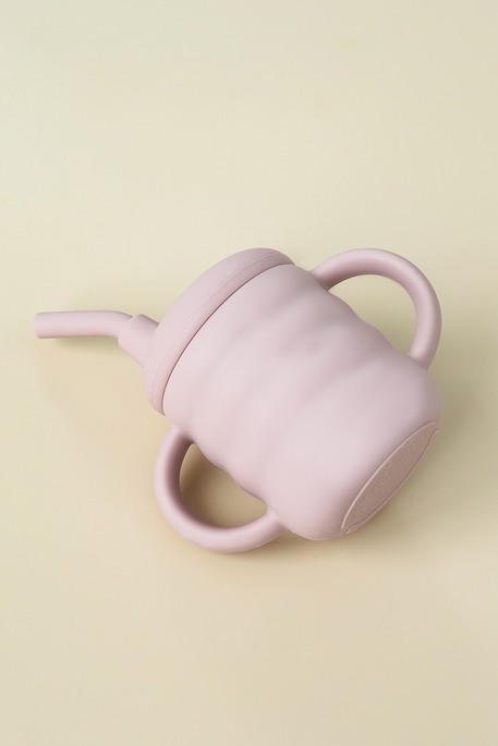 Поїльник з трубочкою Simply, Рожевий - фото 3