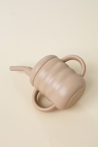 Поїльник з трубочкою Simply, Коричневий - фото 3