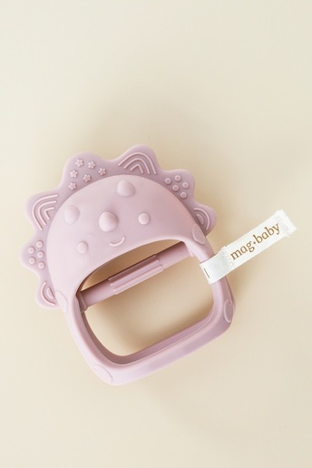 Силиконовый прорезыватель-рукавичка Lion, Розовый - фото 2