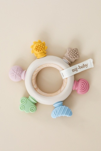 Прорезыватель с деревянным кольцом Ring