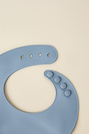 Слюнявчик Simply, Серый - фото 1