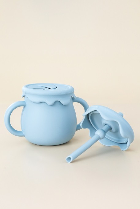 Снек стакан-поїльник Marshmallow, Блакитний - фото 3