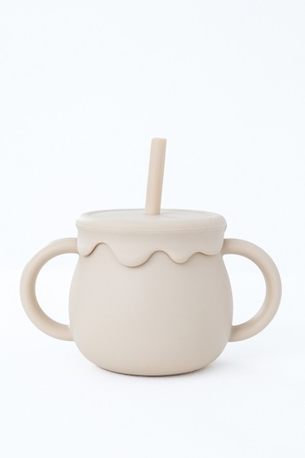 Снек стакан-поїльник Marshmallow, Бежевий - фото 2