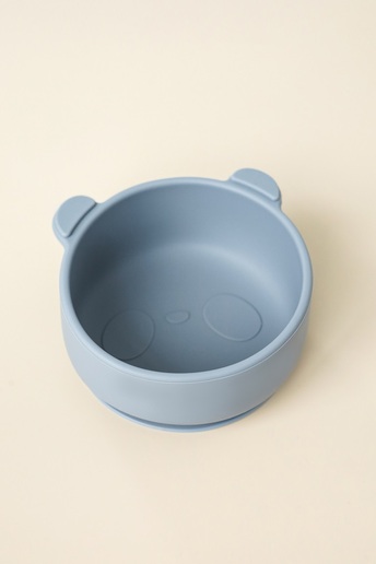 Тарелка на присоске Panda, Серая