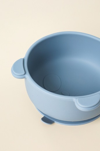 Тарілка на присосці Panda, Сіра - фото 2