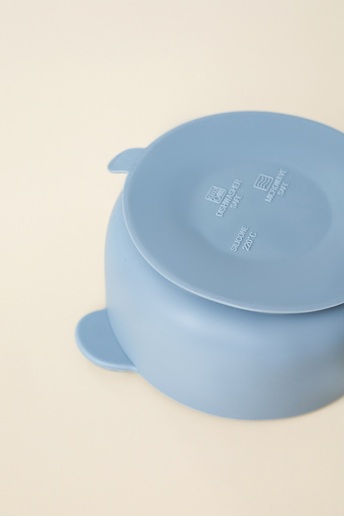 Тарілка на присосці Panda, Сіра - фото 1