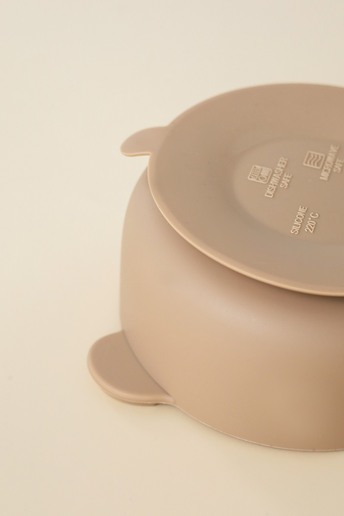 Тарілка на присосці Panda, Коричнева - фото 1