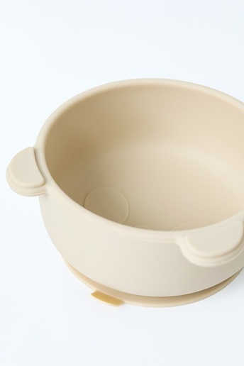 Тарілка на присосці Panda, Бежева - фото 2