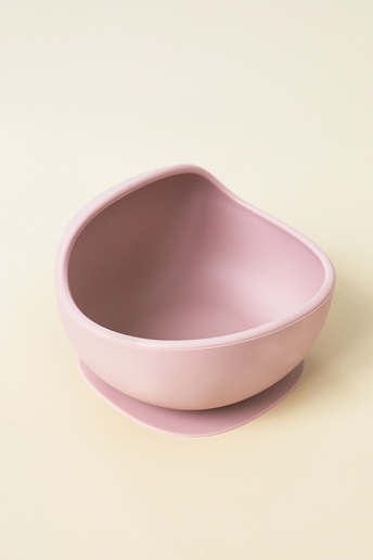 Тарілка на присосці Simply, Рожева