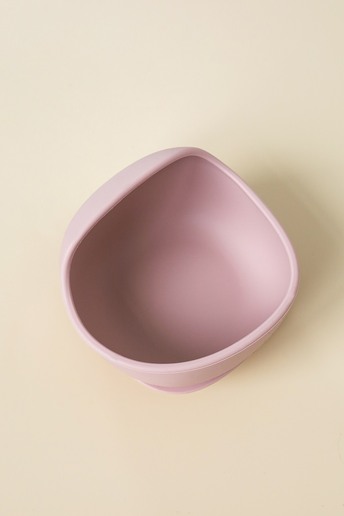 Тарілка на присосці Simply, Рожева - фото 2