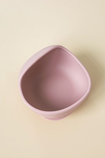 Тарілка на присосці Simply, Рожева - фото 2