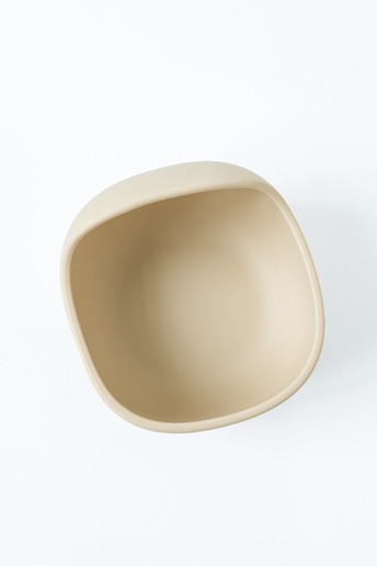 Тарілка на присосці Simply, Бежева - фото 2