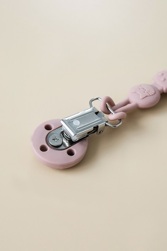 Тримач для пустушки та гризуна Simply, Рожевий - фото 2