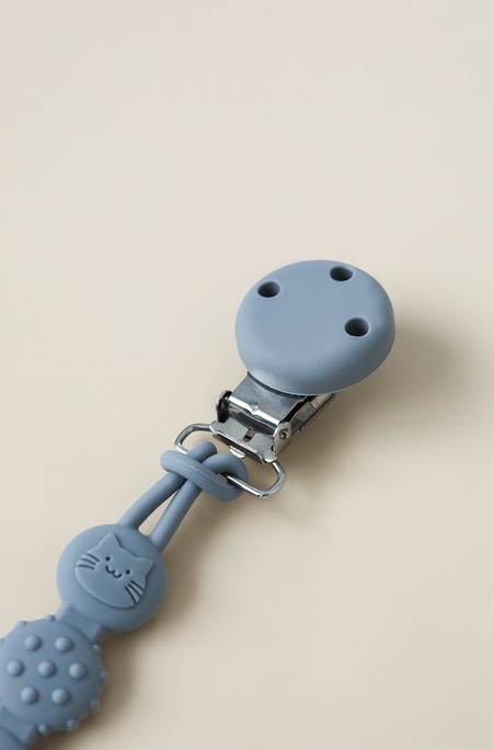 Держатель для пустышки и грызуна Simply, Сірий - фото 1