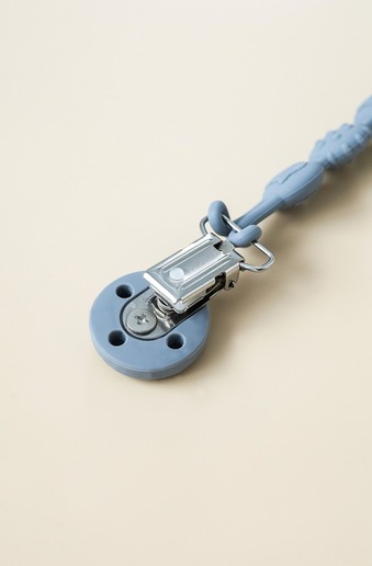 Тримач для пустушки та гризуна Simply, Сірий - фото 2