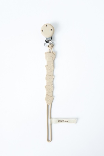 Держатель для пустышки и грызуна Simply, Бежевый