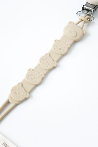 Тримач для пустушки та гризуна Simply, Бежевий - фото 3