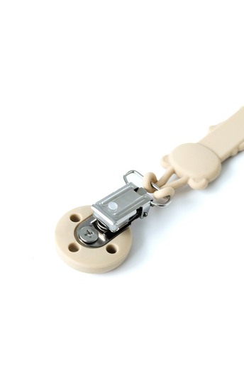 Тримач для пустушки та гризуна Simply, Бежевий - фото 2