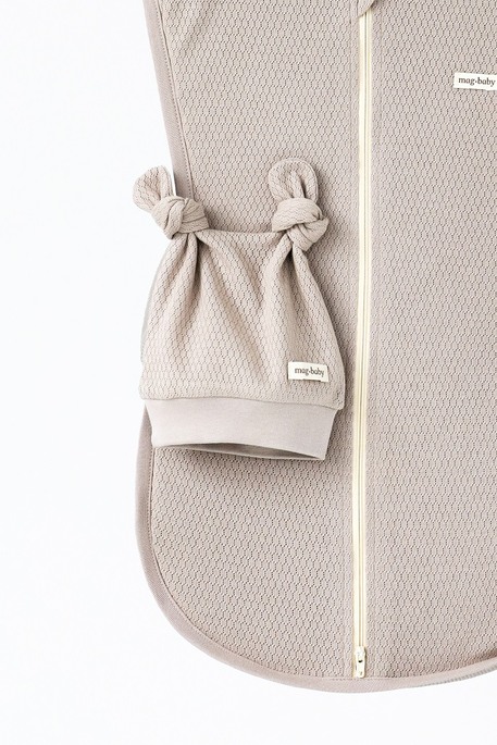 Евро пеленка на молнии с шапочкой Honey, Мокко - фото 6