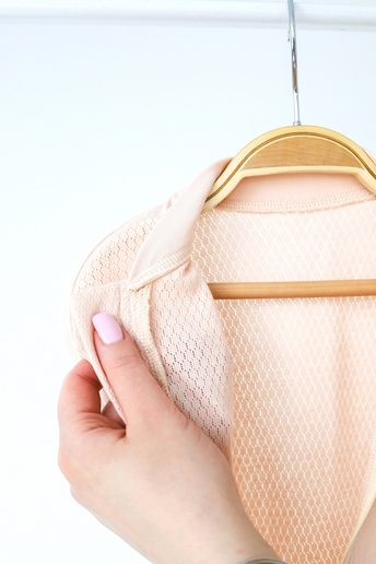 Євро пелюшка на блискавці з шапочкою Honey, Вершкова - фото 2