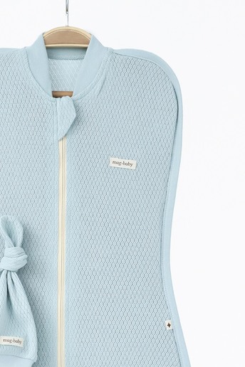 Євро пелюшка на блискавці з шапочкою Honey, Сиза - фото 4