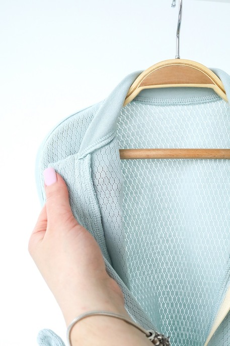 Евро пеленка на молнии с шапочкой Honey, Сизая - фото 3