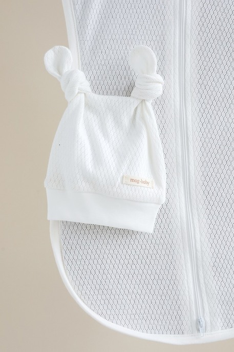 Євро пелюшка на блискавці з шапочкою Honey, Молочна - фото 4