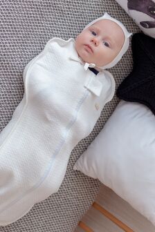 Євро пелюшка на блискавці з шапочкою Капітоне, Молочна - фото 4