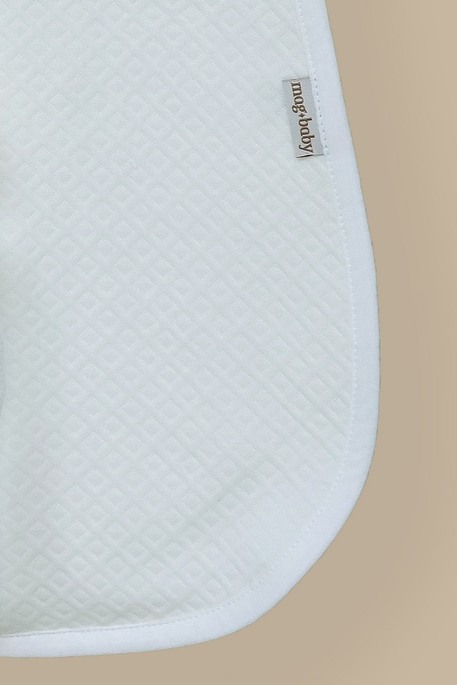 Евро пеленка на молнии с шапочкой Капитоне, Молочная - фото 2