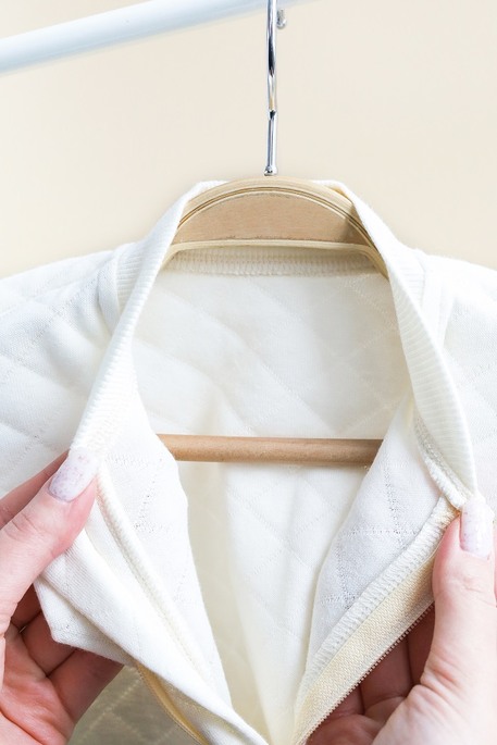 Утепленная евро пеленка на молнии с шапочкой Kappi, Молочная - фото 1