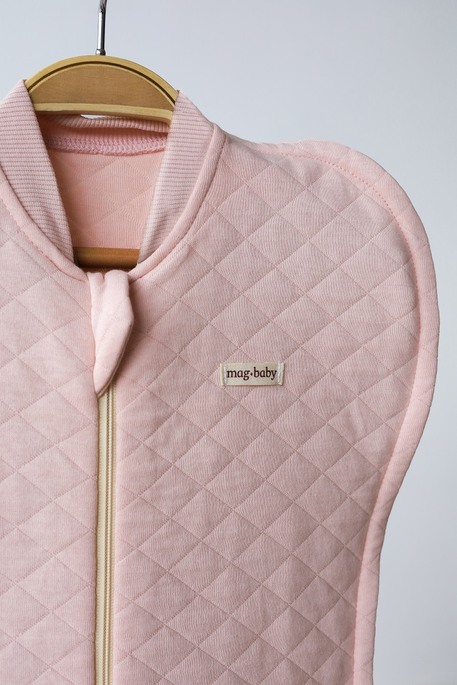 Утепленная евро пеленка на молнии с шапочкой Kappi, Светло-розовая - фото 2