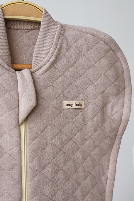 Утепленная евро пеленка на молнии с шапочкой Kappi, Коричневая - фото 2