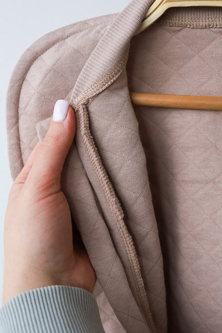 Утепленная евро пеленка на молнии с шапочкой Kappi, Коричневая - фото 3