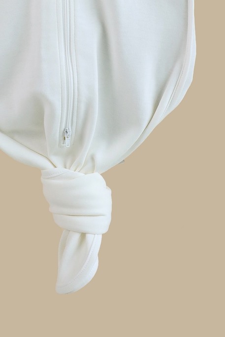 Безразмерная пеленка на молнии с шапочкой Каспер, Молочная - фото 5