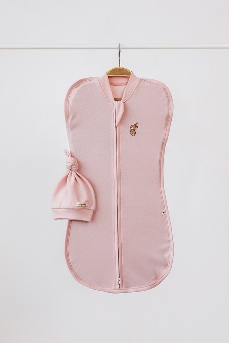 Євро пелюшка на блискавці з шапочкою Purl, Зайчик